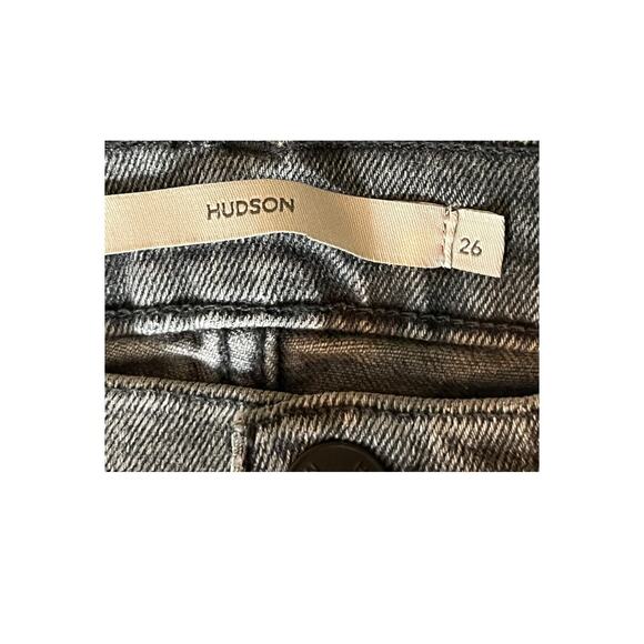 Hudson Jeans Nico mid rise super skinny ankle gray size 26 - Picture 7 of 9